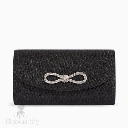 Serena Diamond Bow Evening Bag