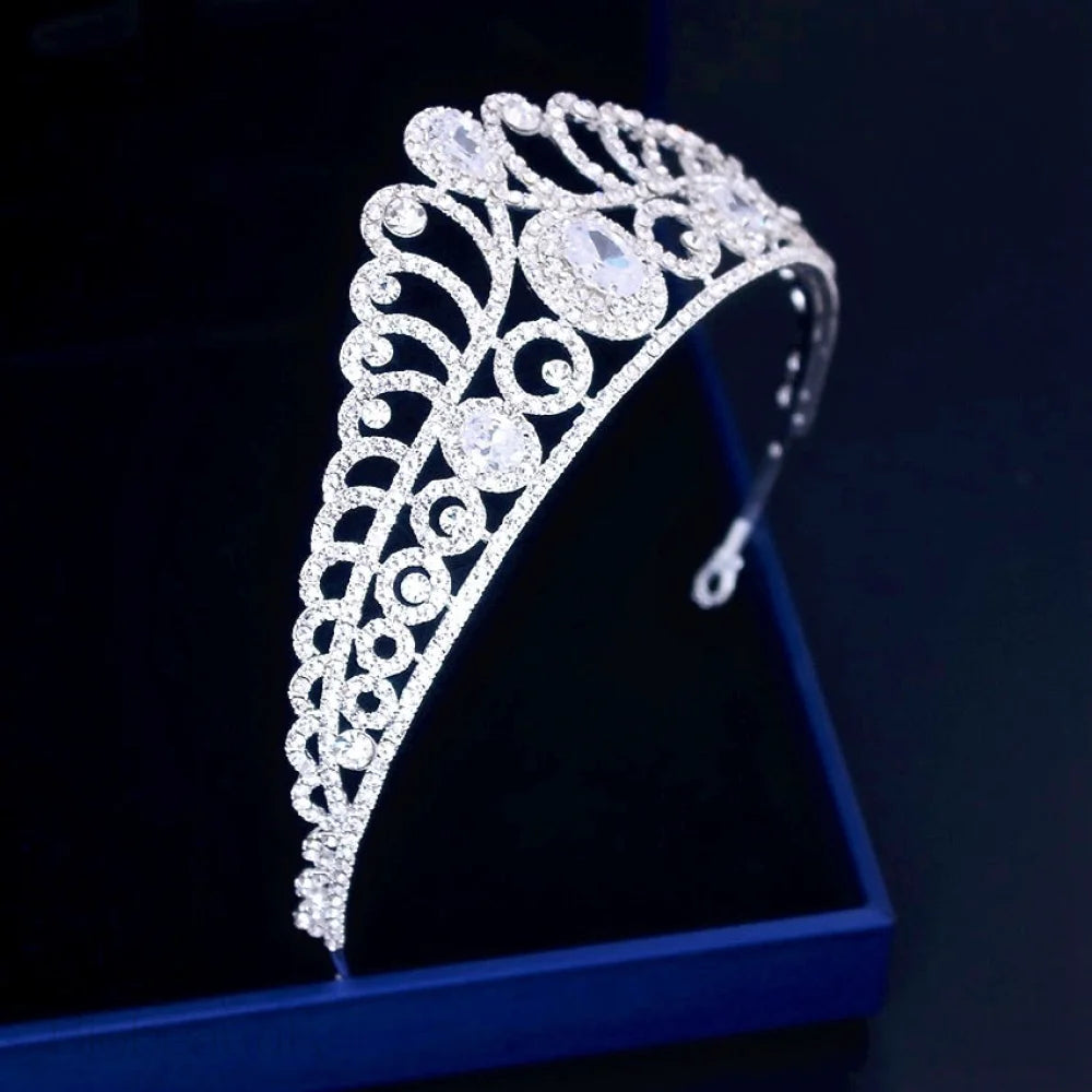 Sharon Cubic Zirconia Wedding Tiara