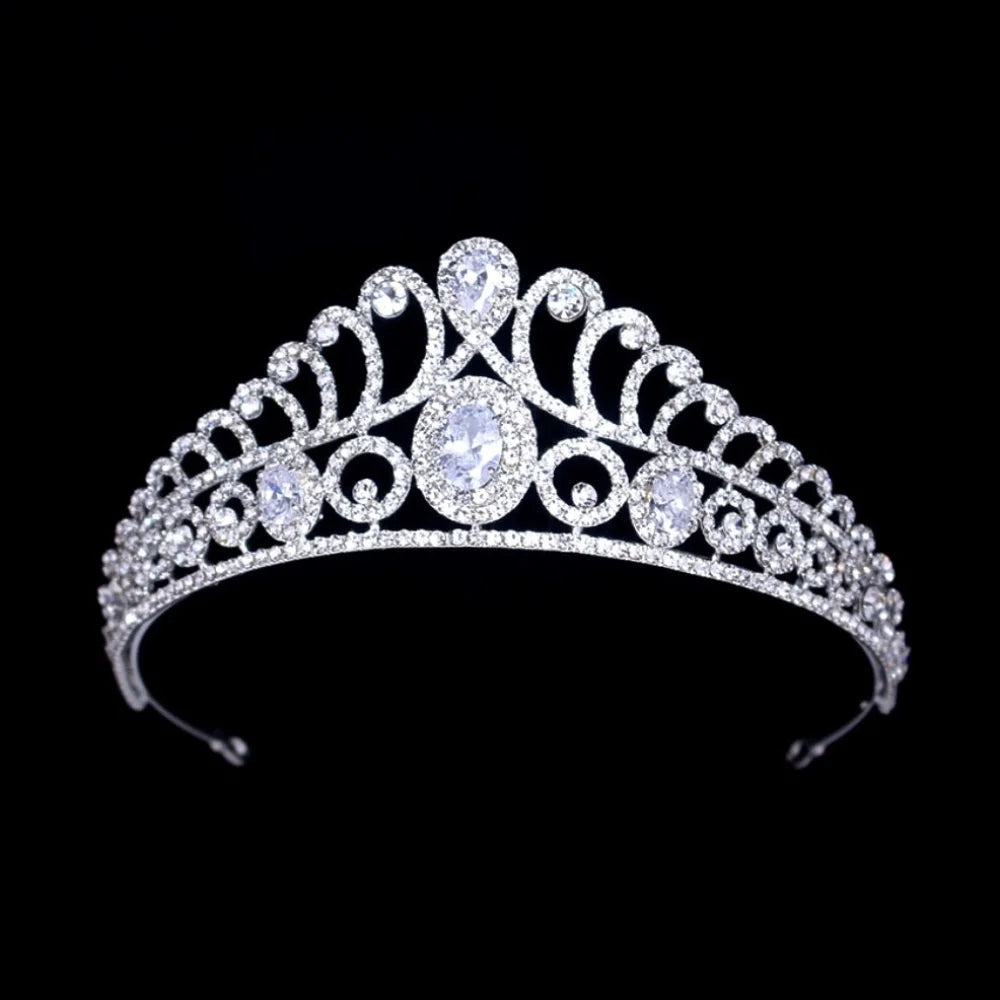 Sharon Cubic Zirconia Wedding Tiara