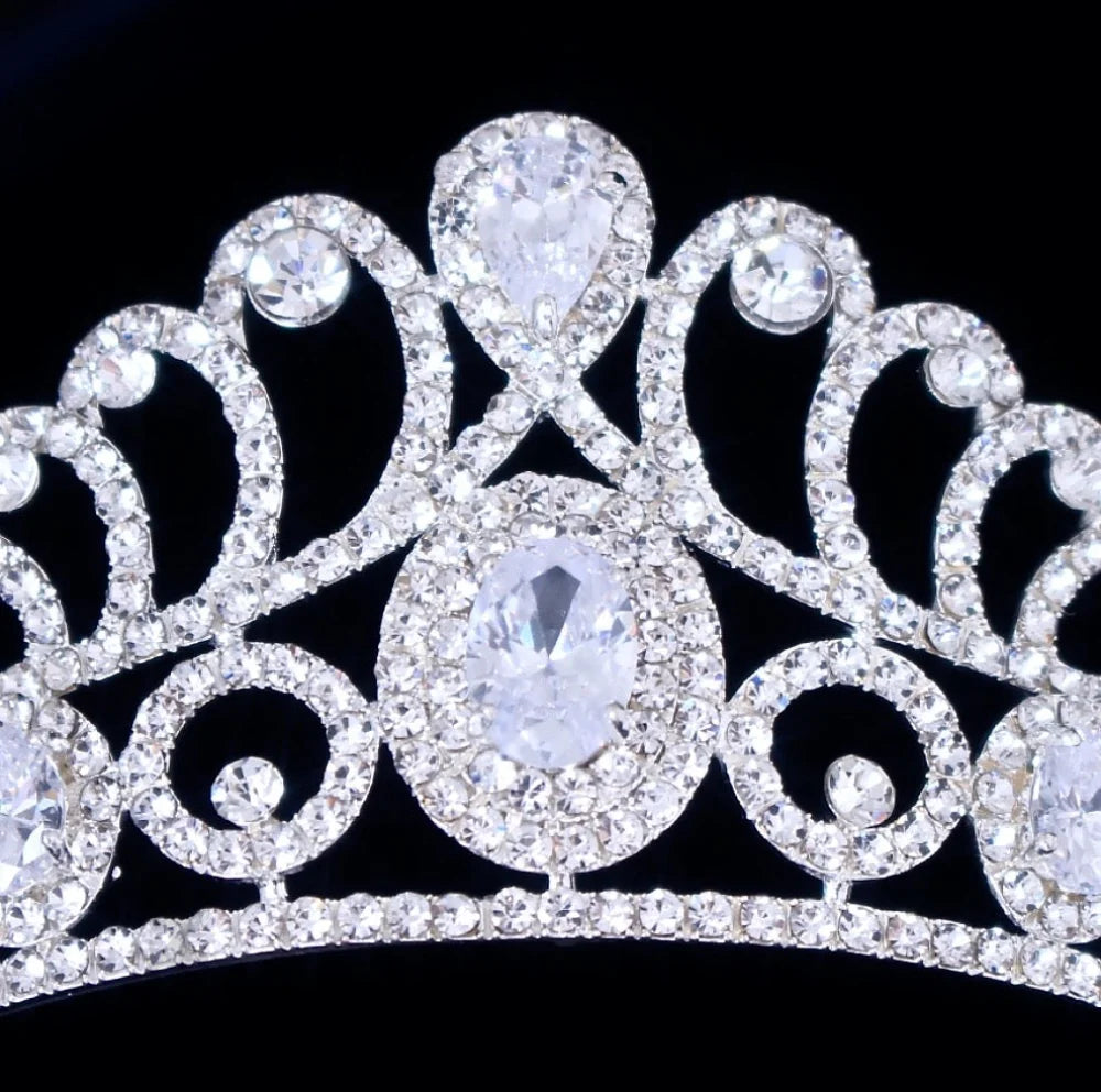 Sharon Cubic Zirconia Wedding Tiara