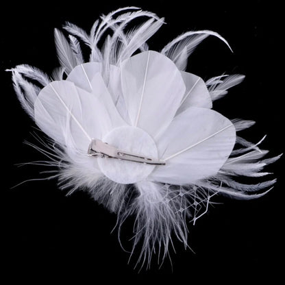 Shirley - 1920S Feather Bridal Hair Clip