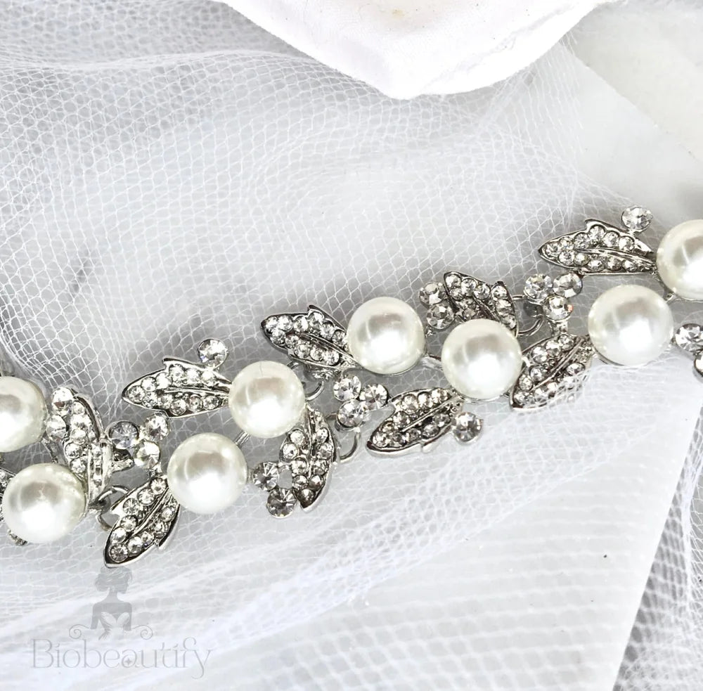 Sidra Pearl Bracelet And Earring Set