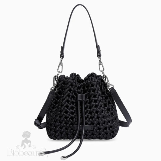 Silk Woven Handbag By Marcella Black