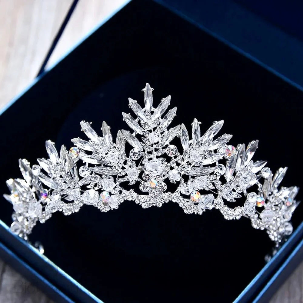 Silvana Silver Bridal Tiara