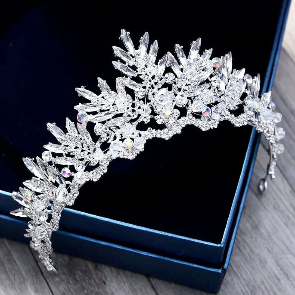 Silvana Silver Bridal Tiara