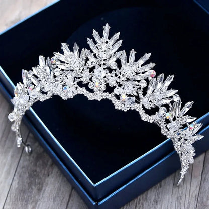 Silvana Silver Bridal Tiara