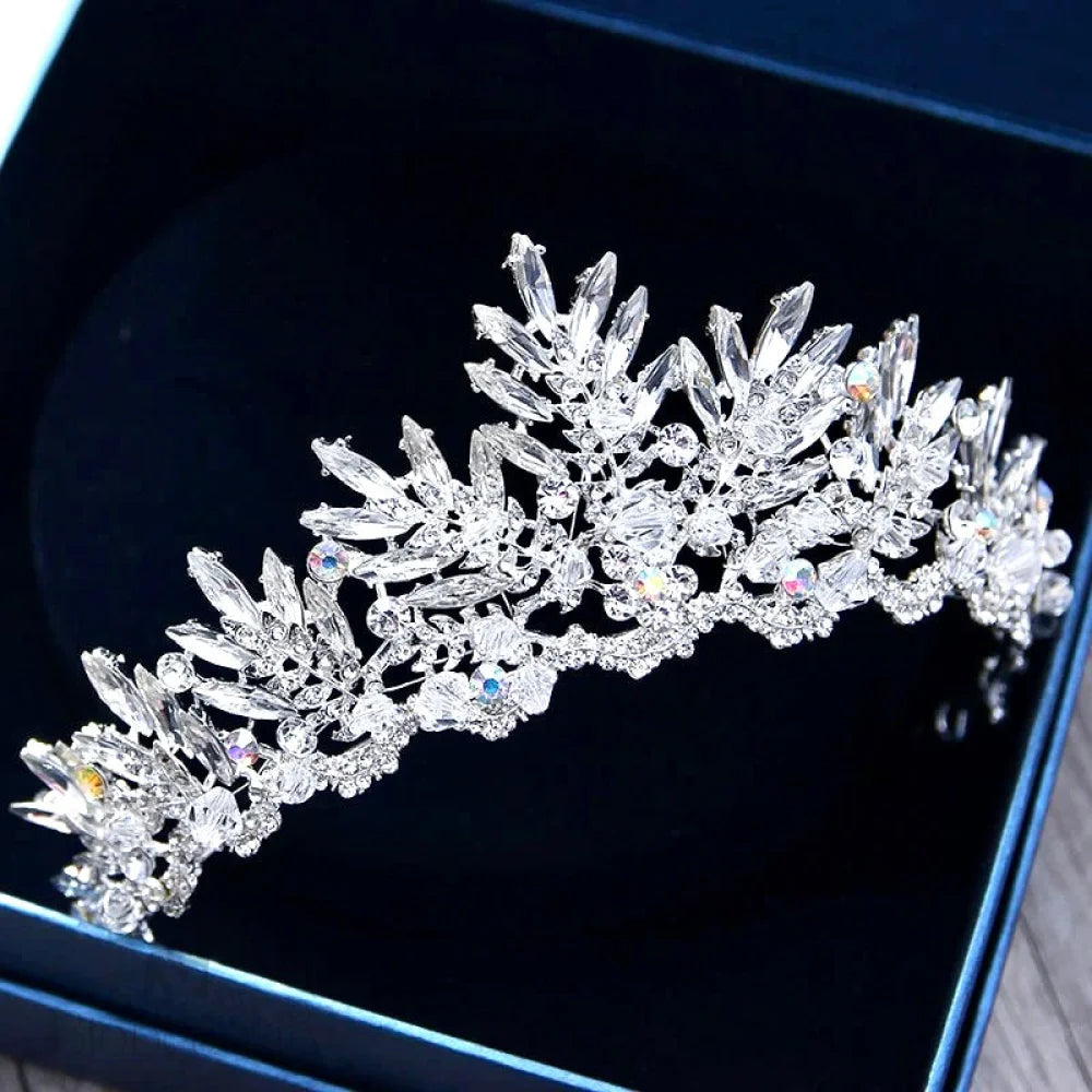 Silvana Silver Bridal Tiara