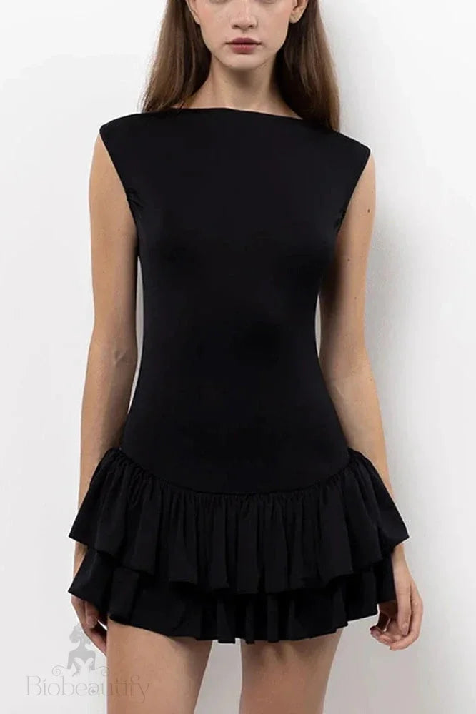 Sleeveless Slim Fit Mini Dress