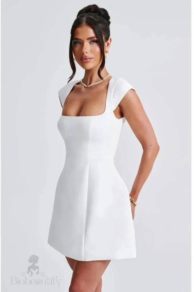 Sleeveless Zipper Bodycon Mini Dress