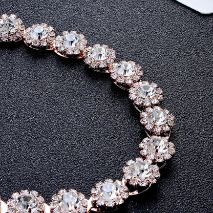 Wedding Accessories - Crystal Bridal Belt - Available in Silver and Rose Gold