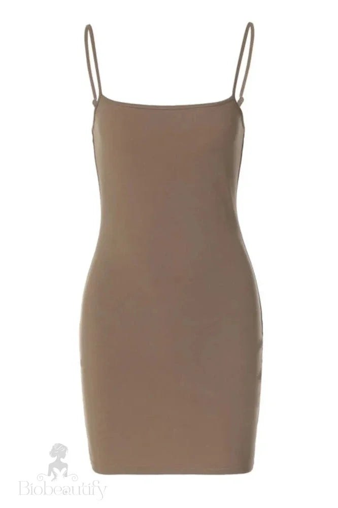 Spaghetti Strap Bodycon Mini Dress