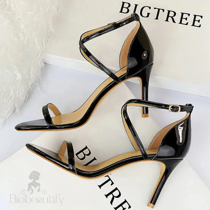 Sparkle Sequins Stiletto Heels Women Pumps - 10 Cm Sexy High