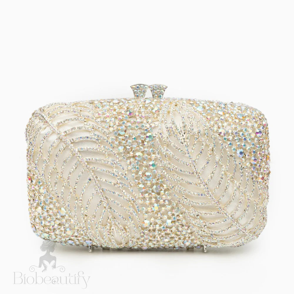 Sparkling Foliage Clutch Bag