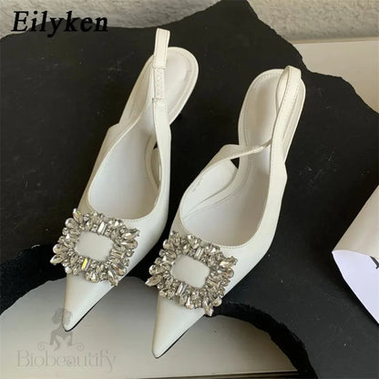 Spring Crystal Women Pumps Shoes