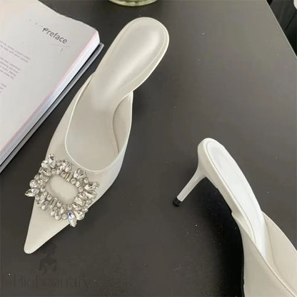 Spring Gold Silver Fashion Women Slipper