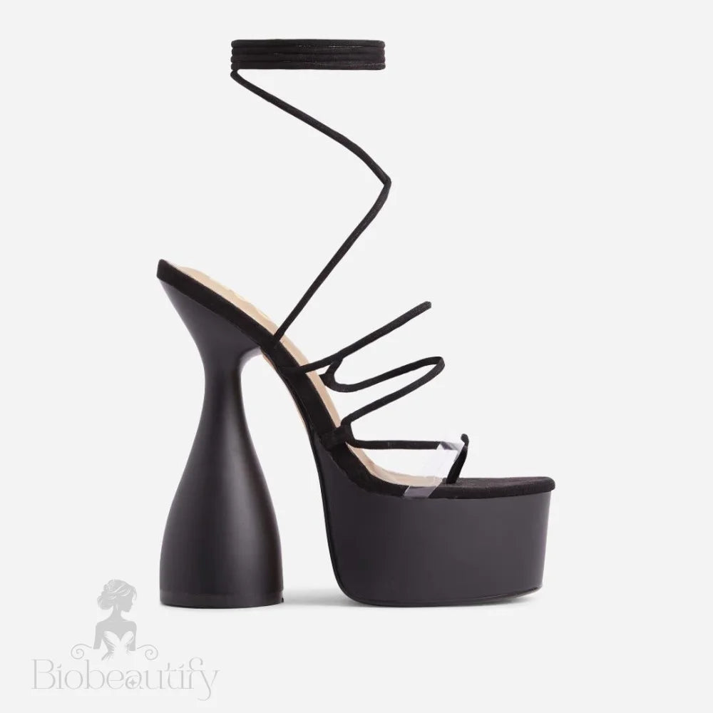 Stacy Heel In Black 7 /