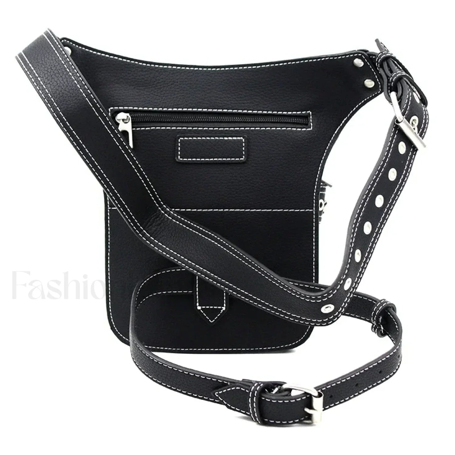 Steampunk Rock Waist Leg Hip Belt Motorcycle Fanny Packs Multi Chain Rivet Bag LDHG051