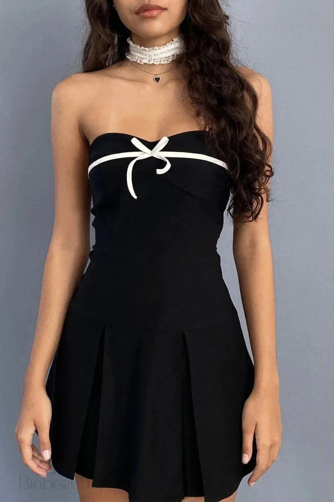 Strapless Bodycon Mini Dress