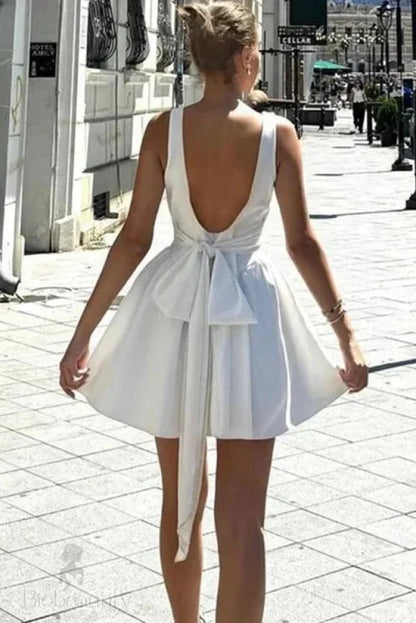 Strappy Sleeveless Pleated Mini Dress