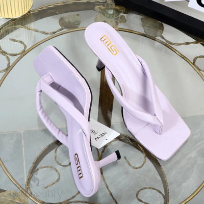 Stylish Stiletto Heel Flip Flops For Women’s Summer Fashion