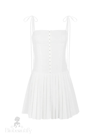 Summer French Strap Dress For Women