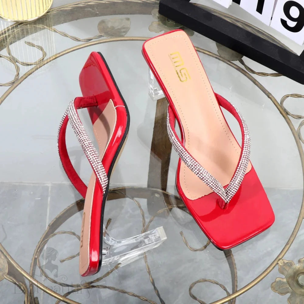 Summer High Heel Women Slippers - Factory Direct Sales