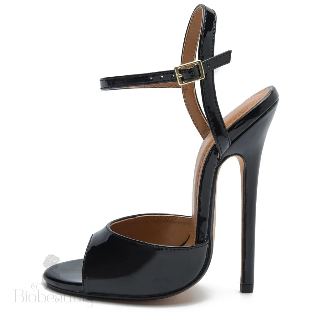 Summer Peep Toe Stiletto Sandals For Women