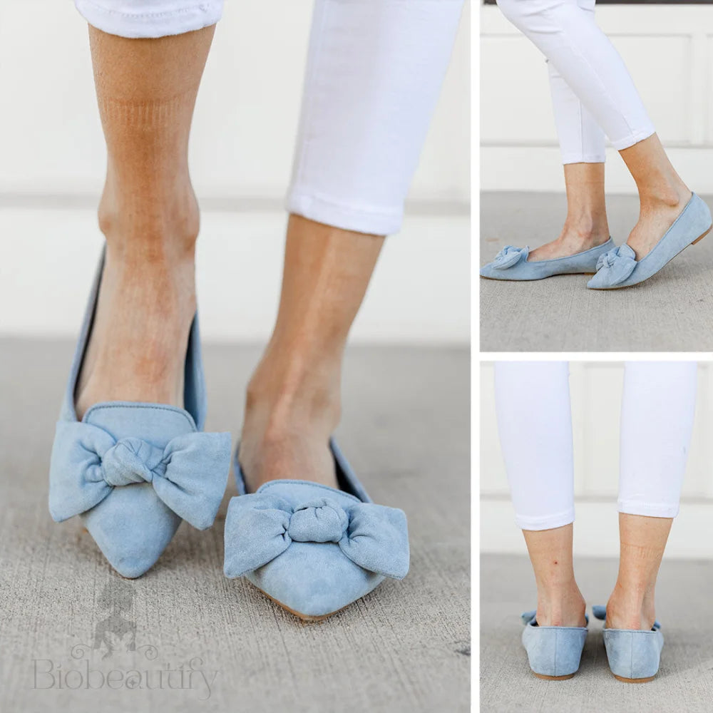 Sweet Light Blue Flats 7.5 /