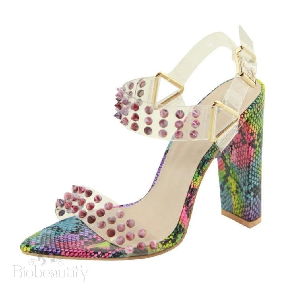 Tanisha Multi Snake Heels 7 /