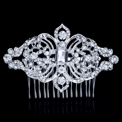 Tanya Vintage Crystal Wedding Hair Comb