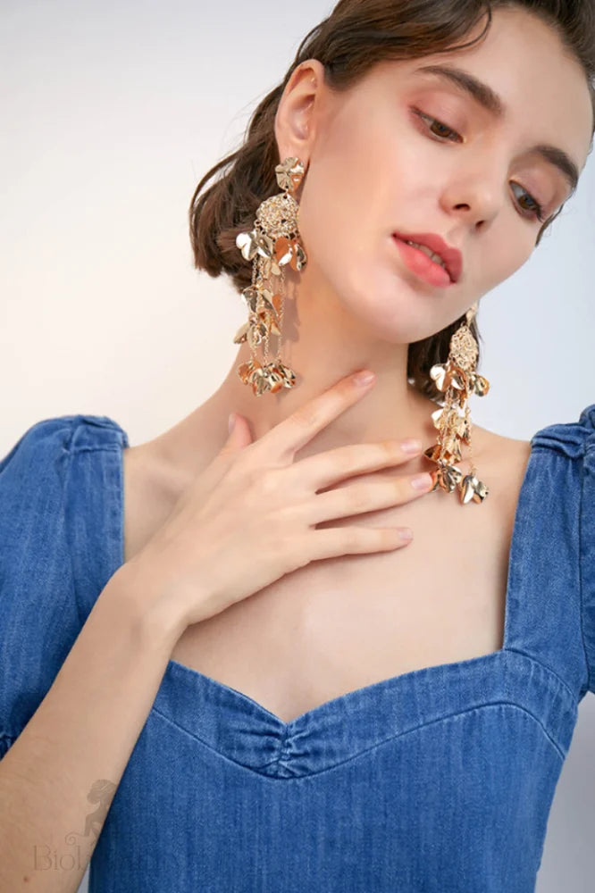 Tassel Long Earrings