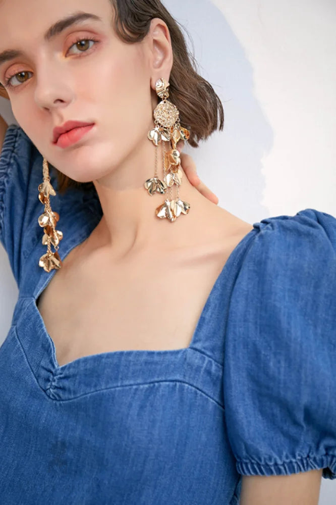 Tassel Long Earrings