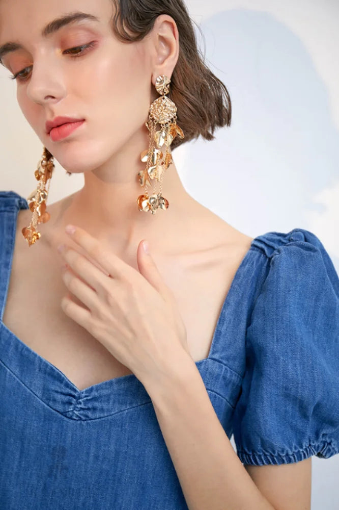 Tassel Long Earrings