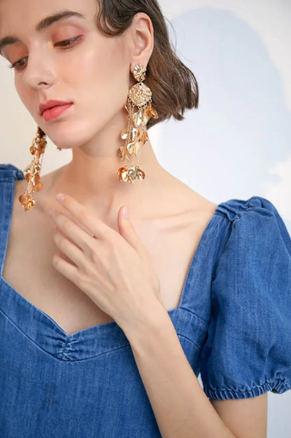 Tassel Long Earrings