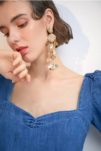 Tassel Long Earrings