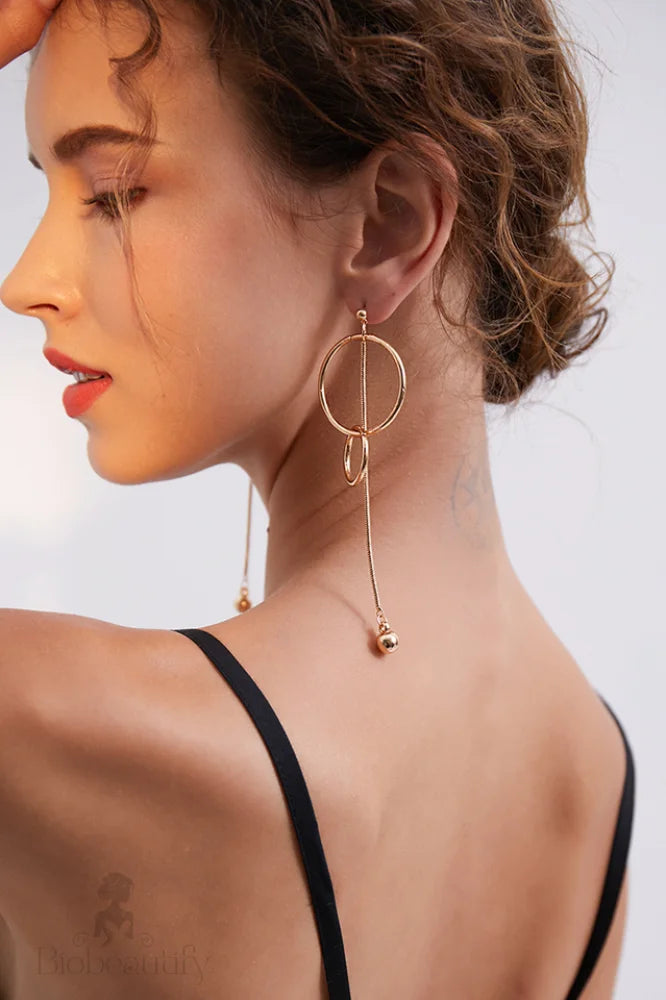 Tassel Long Ring Earrings