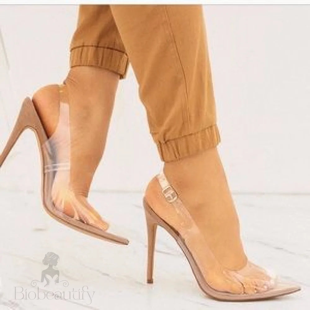 Terry Sling Back Heels 7.5 / Cream