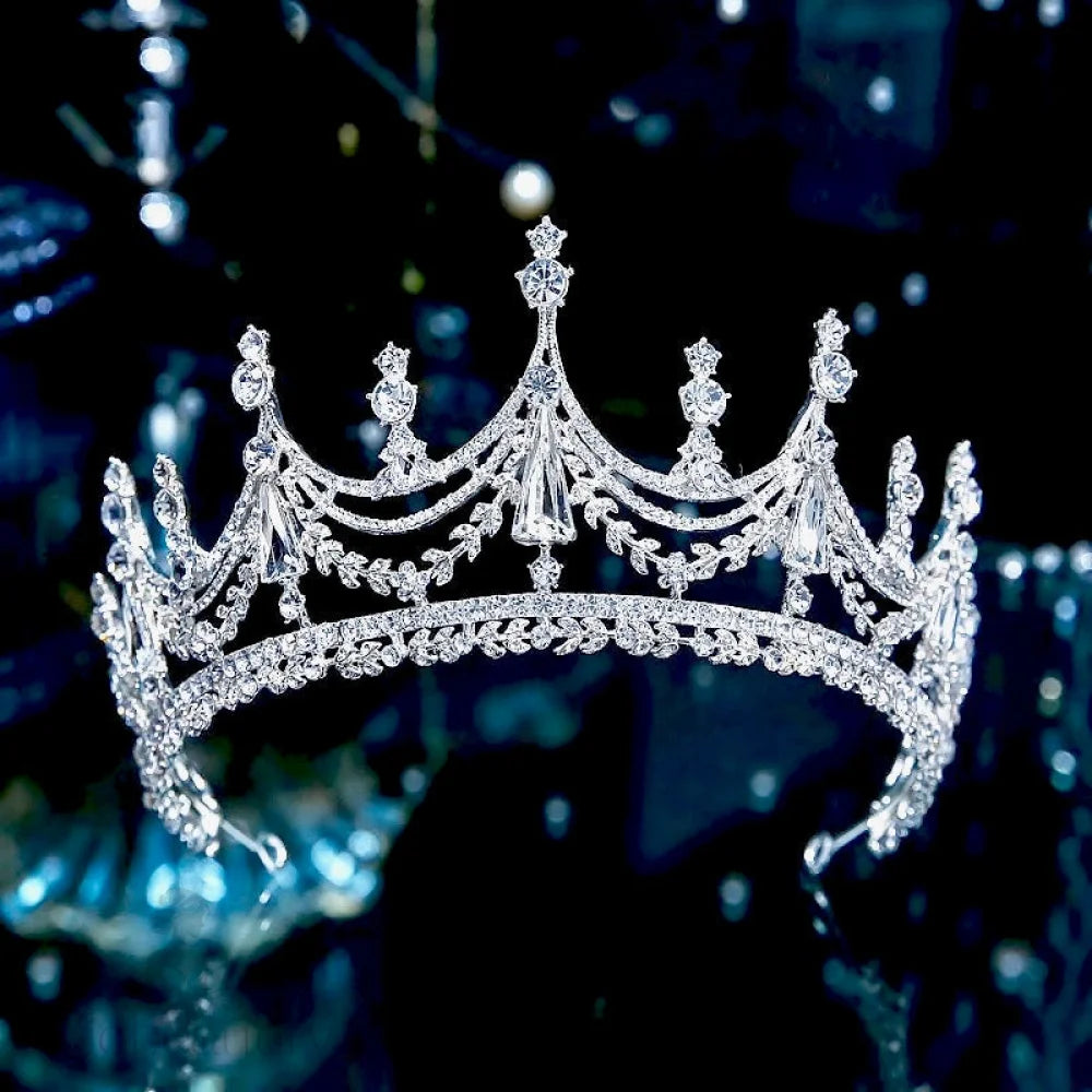 Theodora Cubic Zirconia Wedding Tiara