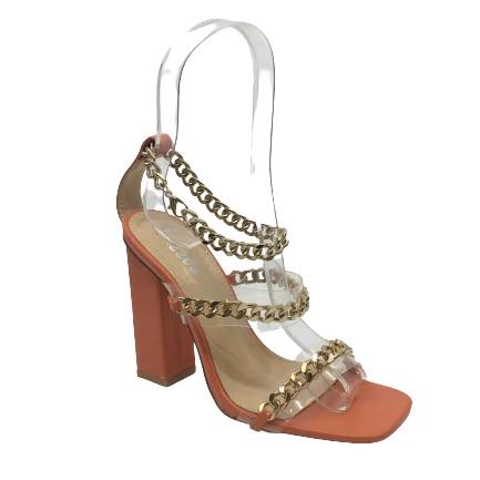 Nadia Orange Heels 8 /