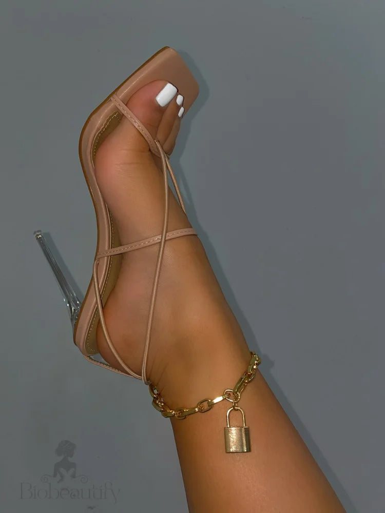 Tinecia Nude Heels 8 /