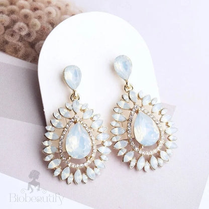 Tonia Opal Bridal Earrings Available In More Colors