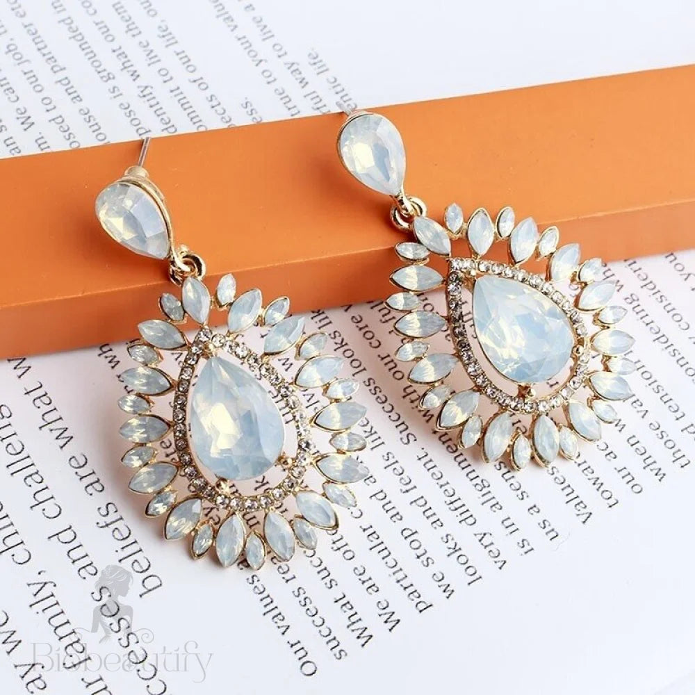 Tonia Opal Bridal Earrings Available In More Colors