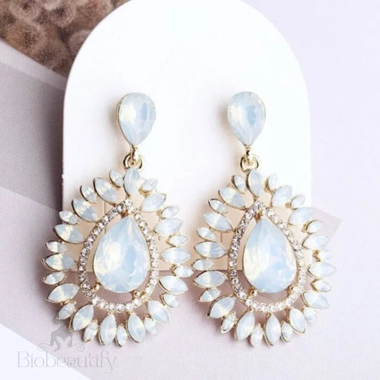 Pearl Wedding Jewelry - Opal Bridal Earrings - More Colors