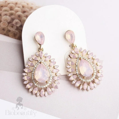 Pearl Wedding Jewelry - Opal Bridal Earrings - More Colors