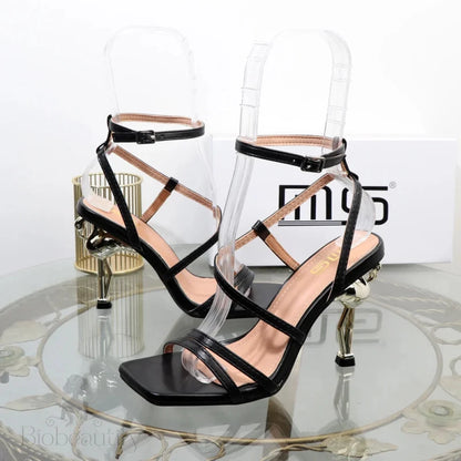 Unique Large Size High-Heeled Outdoor Sandals