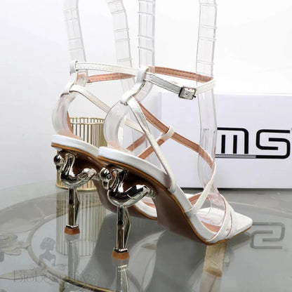 Unique Large Size High-Heeled Outdoor Sandals