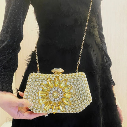 Velma Diamond Clutch Bag