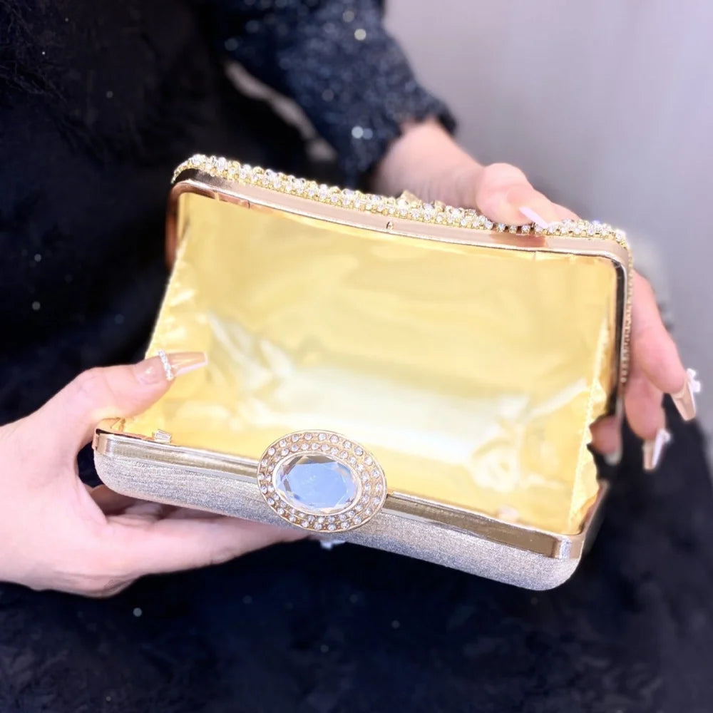 Velma Diamond Clutch Bag