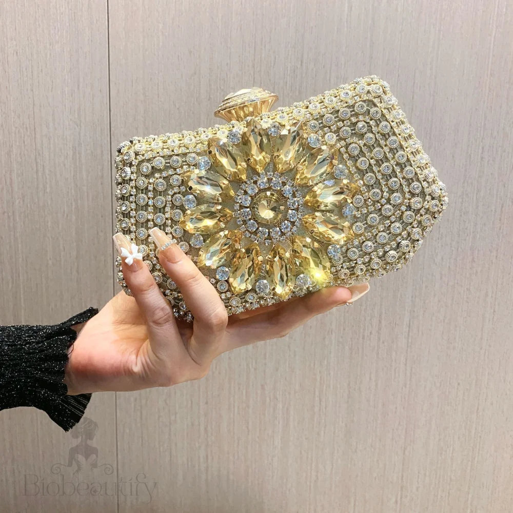 Velma Diamond Clutch Bag