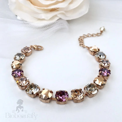 Wedding Jewelry - Swarovski Crystal Bridal Bracelet - More Colors